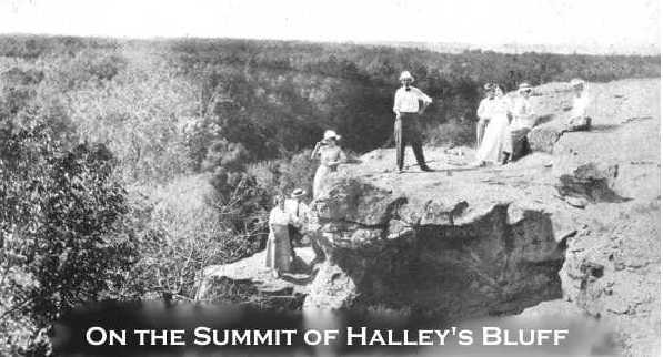 Halleys Bluff Summit